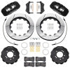 Wilwood 89-98 Nissan 240SX/89-94 Skyline/90-96 300ZX Aerolite 6R Fr BBK w/ 14in SLT Rotors - Black