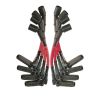 Moroso 11in Long Sleeved Coil On Plug Ultra Spark Plug Wire Set - Red