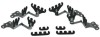 Moroso Chevrolet Small Block Ignition Wire Loom Kit - Centerbolt - 7-9mm - Black