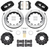 Wilwood 95-98 Nissan Skyline Aerolite 6R Front BBK w/ 14in Slotted Rotors & Flexlines - Black