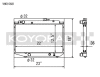 Koyo 84-87 Toyota Corolla RWD w/ 3SGE BEAMS 2.0L Engine Swap Manual Radiator