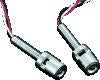Kuryakyn LED License Plate Light With Red Accent Light Universal Chrome