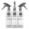 Chemical Guys Secondary Container Dilution Bottle With Heavy Duty Sprayer - 16oz (3 Pack)
