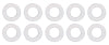 Moroso Drain Plug Washer - Nylon - 10 Pack