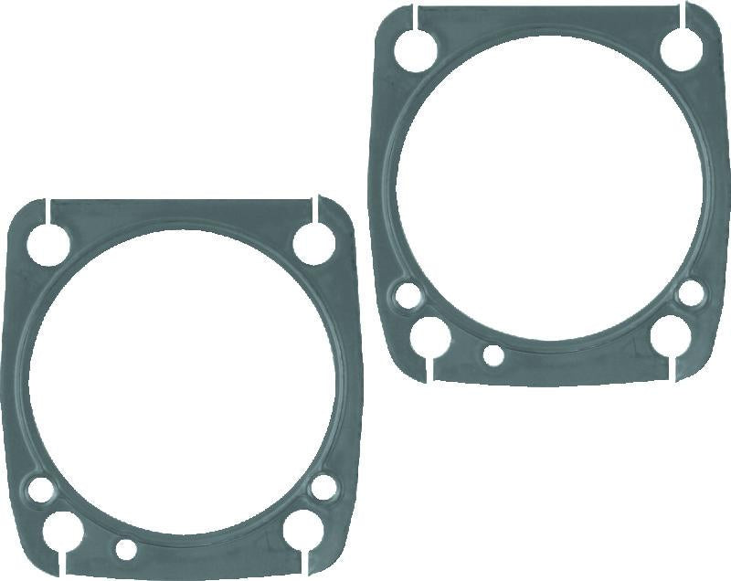 Twin Power Base Gasket 3.5 Inch Bore .020 Rubber Covered Steel Replaces H-D 16774-86D 84-99 Evo BT