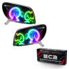 Oracle 03-05 Toyota 4-Runner SMD HL - Black - ColorSHIFT w/ BC1 Controller