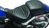 Mustang 11-13 Harley Blackline, 12-17 Slim,Slim S Wide Tripper Passenger Seat - Black