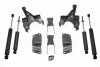 MaxTrac 92-98 GM C1500/2500 2WD Standard Cab 5/6 Lug 2in/4in Lowering Spindle Kit