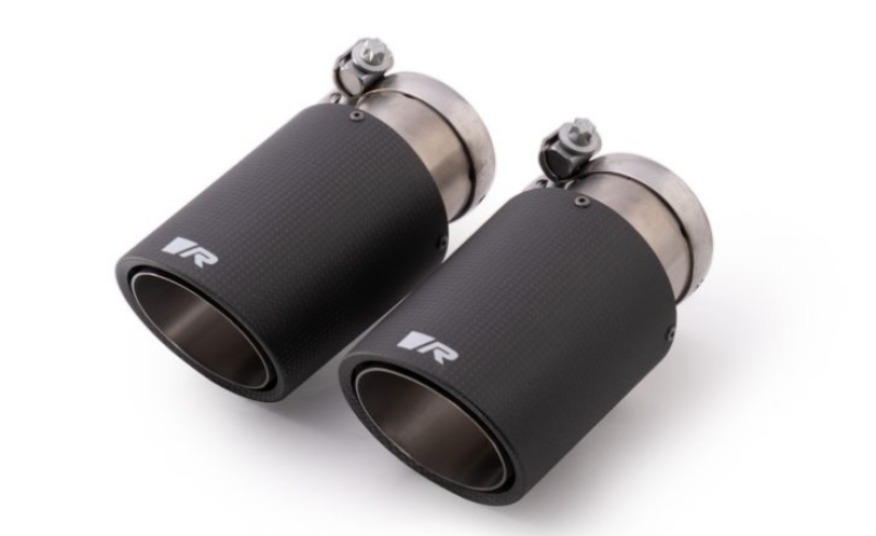 Remus Carbon 84mm Angled Titanium Internals Tail Pipe Set (Pair)