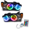 Oracle 12-15 Chevy Sonic Pre-Assembled SMD Headlights - ColorSHIFT w/ Simple Controller