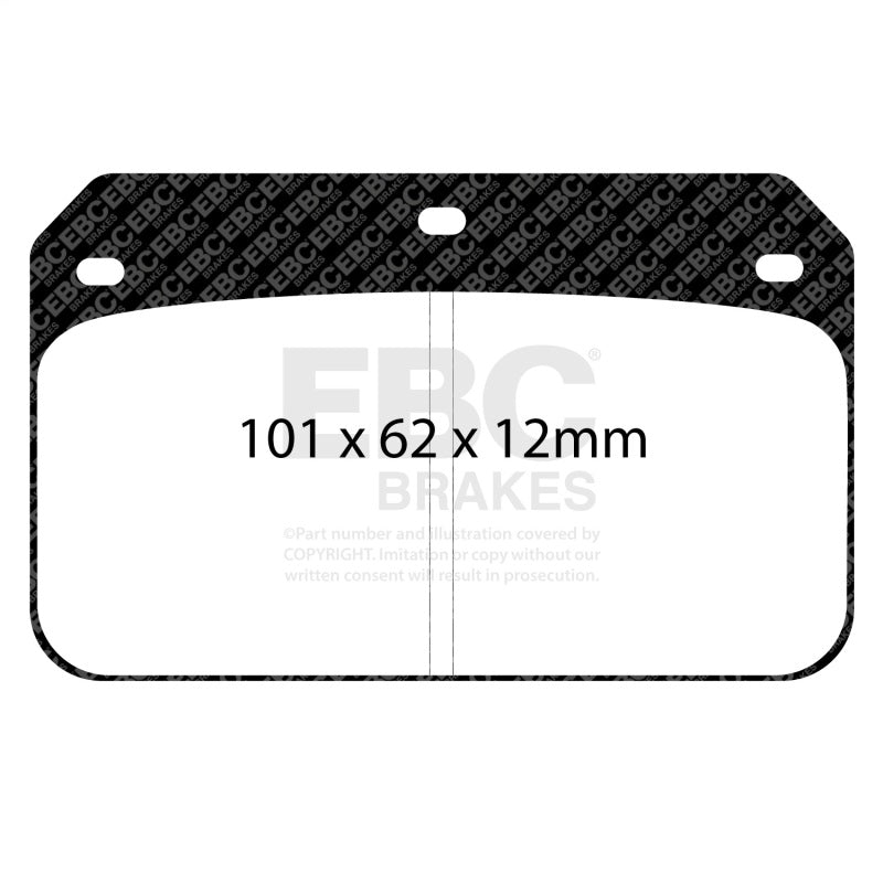 EBC Brakes Yellowstuff Performance Brake Pads