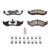 Power Stop 90-01 Jeep Cherokee Front Z36 Truck & Tow Brake Pads w/Hardware