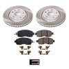 Power Stop 14-17 Nissan LEAF Front Semi-Coated Rotor Kit