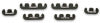 Moroso Spark Plug Wire Separator Kit - 7-9mm - Black