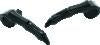 Kuryakyn Zombie Saddlebag Latch Handle Black