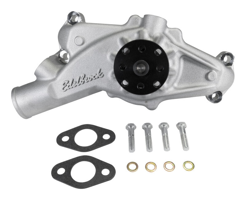 Edelbrock Water Pump for 1971-74 Big-Block Chevy Corvettes in Satin Finish