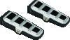 Kuryakyn Dillinger Pegs Without Adapter Silver