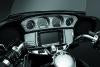 Kuryakyn Deluxe Tri-Line Stereo Trim Kit 14-Up Touring Models Chrome
