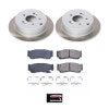 Power Stop 07-09 Hyundai Santa Fe Rear Semi-Coated Rotor Kit