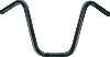 Burly Brand Narrow Ape 14in - Black