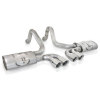 Stainless Works 1997-04 Corvette C5 3in Axle Back Quad 3-1/2in Slash-Cut Tips