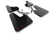 Rally Armor 24-26 Hyundai Santa Fe Black Mud Flap w/Red Logo
