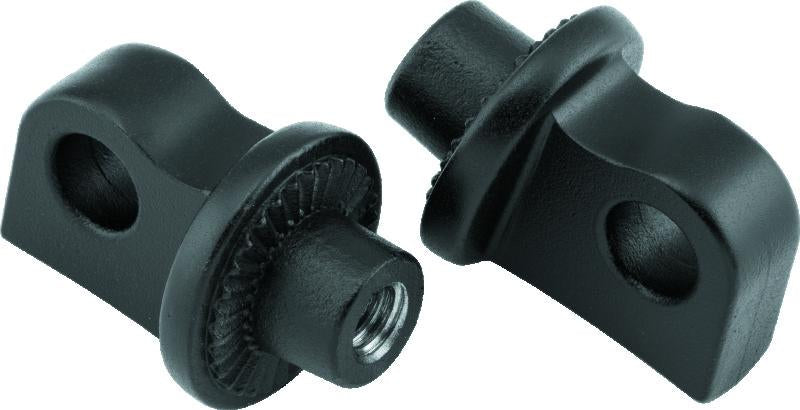Kuryakyn Splined Peg Adapter Satin Black