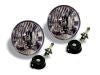 KC HiLiTES Universal/97-06 Jeep TJ 7in. Halogen H4 DOT Headlight 55/60w Lexan (Pair Pack System)