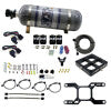 Nitrous Express Dry Quad Stage Billet Crossbar Plate System 100-2000hp (4500Flange) w/12lb Bottle