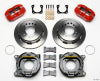 Wilwood Dynapro Low-Profile 11.00in P-Brake Kit - Red Chevy 12 Bolt Spcl 2.81in Off Stag Mount