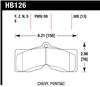Hawk 78-82 Chevy Corvette HT-10 Performance Front Brake Pads