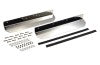 Kentrol 87-95 Jeep Wrangler YJ Step Cover Inlay Pair - Polished Silver