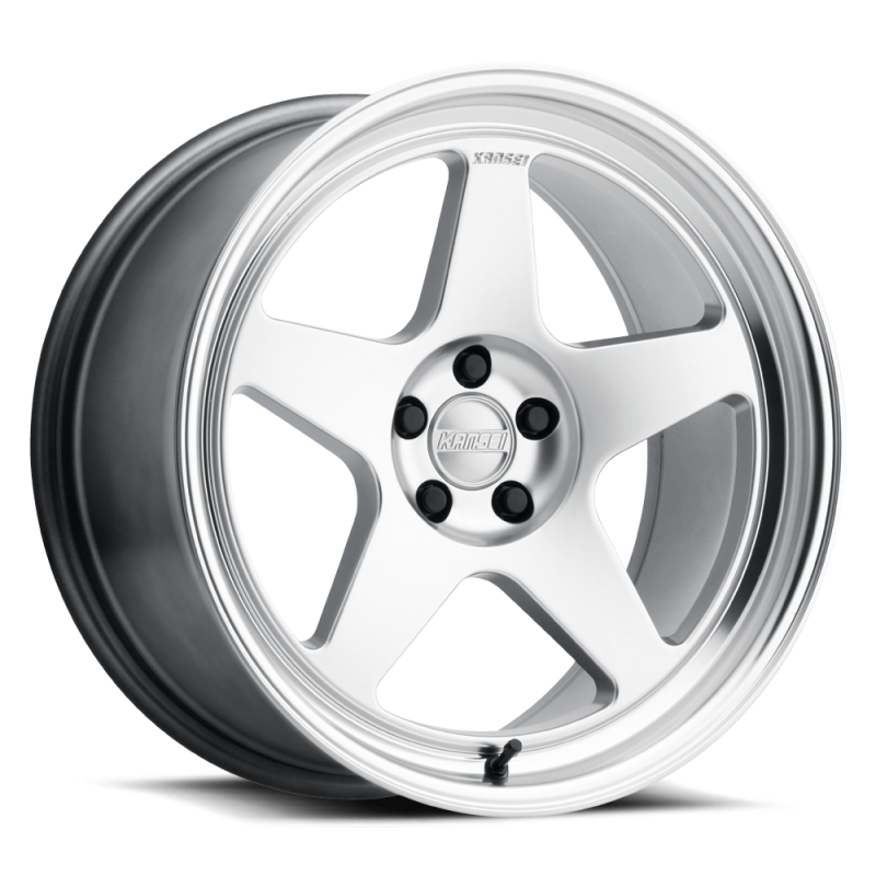 Kansei K12H Knp 18x9in / 5x100 BP / 35mm Offset / 73.1mm Bore - Hyper Silver Wheel