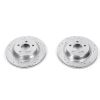 Power Stop 99-03 Mercedes-Benz CL500 Rear Evolution Drilled & Slotted Rotors - Pair