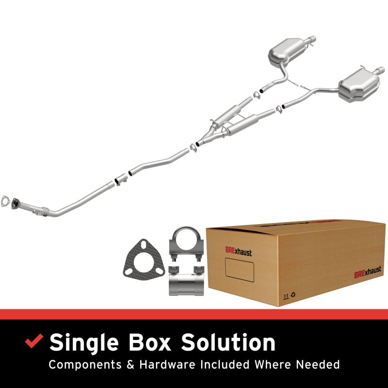 BRExhaust 04-05 Audi A4 Quatro 1.8L Exhaust Kit