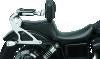 Kuryakyn Fixed Mounts Multi-Purpose Driver/Passenger Backrest 06-17 Dyna Models Chr (No Mount)