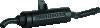 QuadBoss 87-00 Yamaha YFM350FW Big Bear Slip-On Muffler