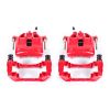 Power Stop 1991 BMW 318i Front Red Calipers w/Brackets - Pair
