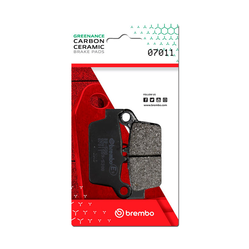 Brembo Honda Nh/KYMCO Cobra/KYMCO Fever/KYMCO Heroism Carbon Ceramic Brake Pad - Front