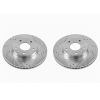 Power Stop 14-16 Mazda 3 Front Evolution Drilled & Slotted Rotors - Pair