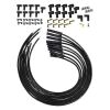 Moroso Universal HEI/Non-HEI Style Caps Ultra 40 8mm Multi-Angle Boot Spark Plug Wire Set - Black