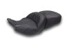 Mustang 2023-2025 Harley CVO Road Glide (ST) Heated Standard Reach One-Piece, 2 UP Seat Black