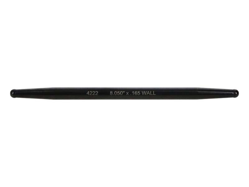 Manley Push Rod - 7/16 Dia. - 11.800 Length - 0.165 Wall - 4130 Chrome Moly - Swedged End - Set of 8