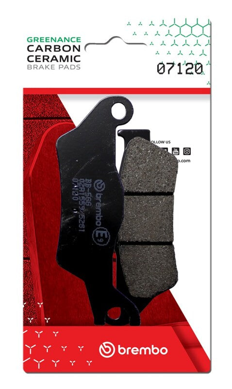 Brembo Aprilia Sr/Aprilia Sxr/Piaggio Typhoon Carbon Ceramic Brake Pad - Front