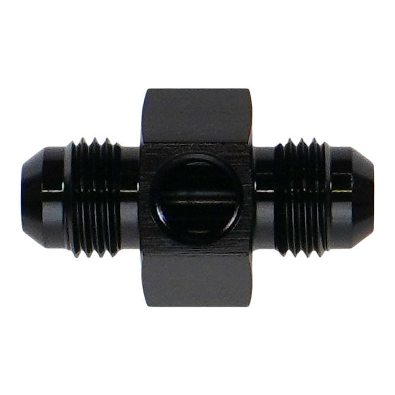 DeatschWerks 6AN Male Flare Gauge Adapter with 1/8in NPT Gauge Port
