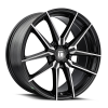 Touren 3294 TR94 18x8 / 5x112 BP / 35mm Offset / 66.6mm Hub Gloss Graphite Brushed w/ Dark Wheel