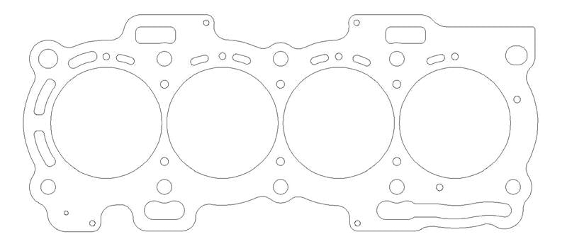 Cometic Ford 1.7L Zetec-S .010in Rubber Coated Stainless Cylinder Head Gasket - 83mm Bore