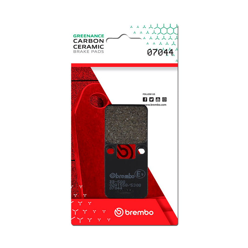 Brembo Suzuki A/Suzuki Ay/Suzuki Ux/Yamaha Dt/Yamaha Tzr Carbon Ceramic Brake Pad - Rear
