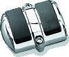 Kuryakyn Brake Pedal Cover 3in Wide Chrome