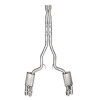 Stainless Works 2024 Mustang GT Catback Quad Tips Legend Sound X-Pipe Factory Connect Exhaust